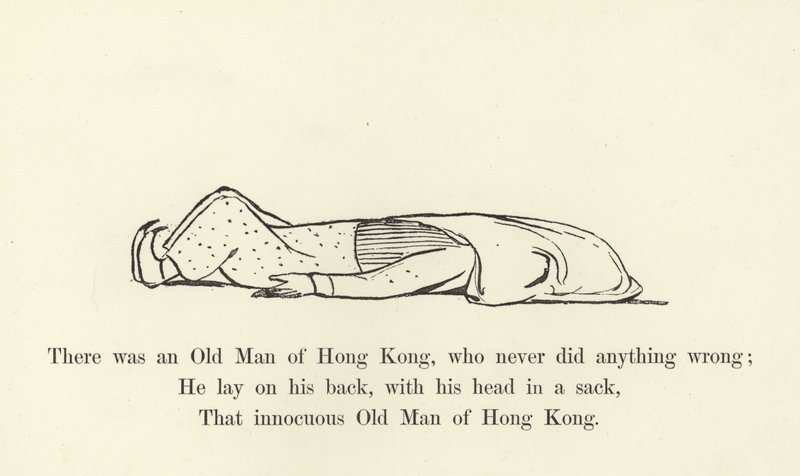 Es war ein alter Mann aus Hongkong, der nie etwas falsch machte von Edward Lear