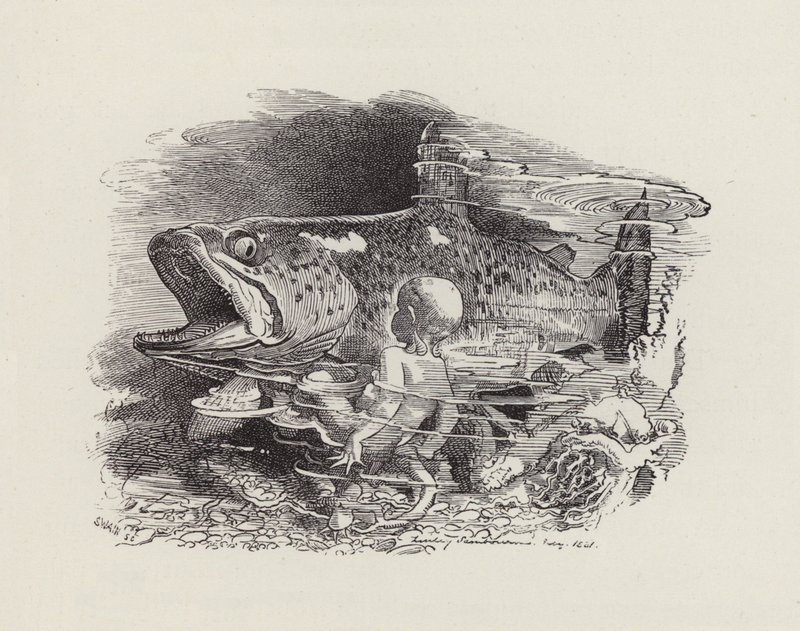 Illustration für Die Wasserkinder von Charles Kingsley von Edward Linley (after) Sambourne