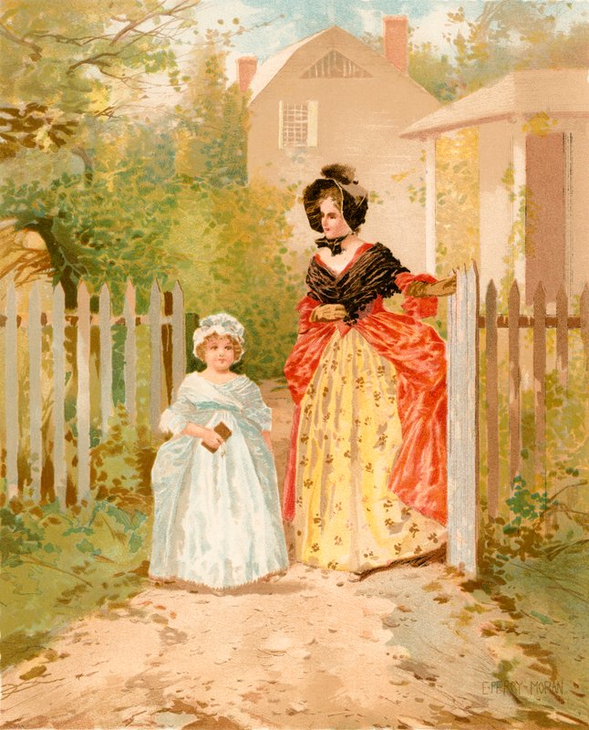 Sonntagmorgen vor hundert Jahren von Edward Percy Moran