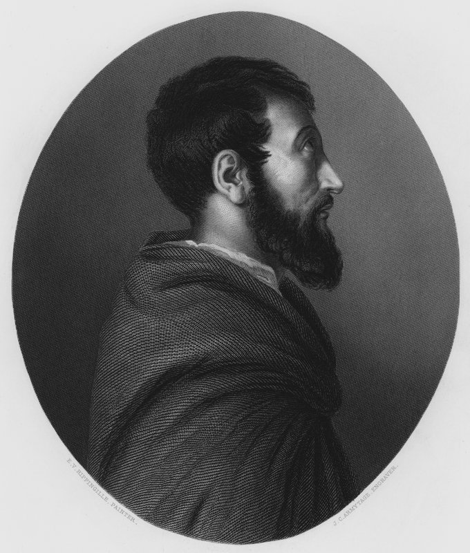 Der Mönch, nach dem Bild in der Vernon-Galerie von Edward Villiers Rippingille