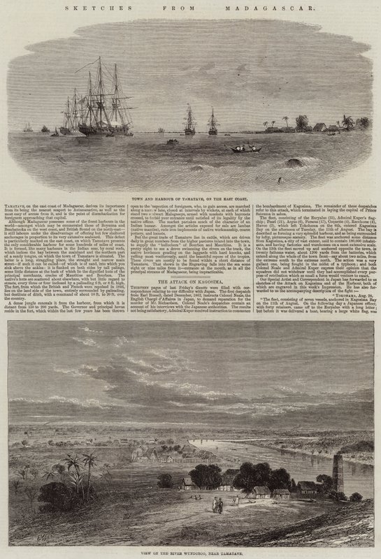 Skizzen aus Madagaskar von Edwin Weedon