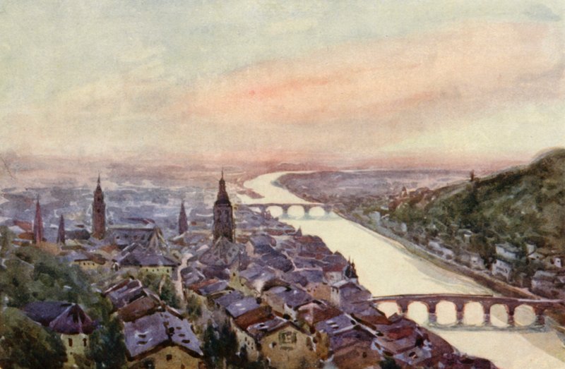 Der Rhein: Heidelberg und der Neckar von Effie Jardine