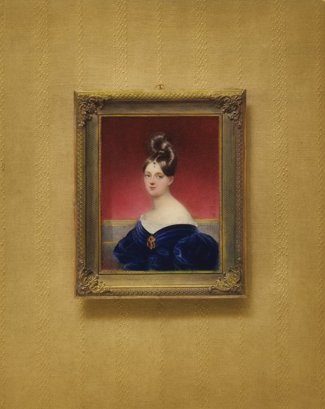 Porträt von Prinzessin Louise Amelie von Baden von Emanuel Thomas Peter