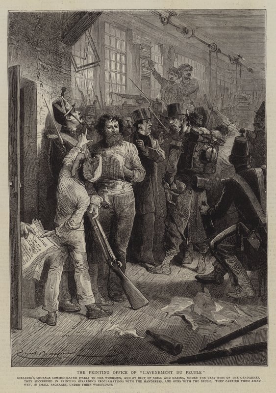 Die Geschichte eines Verbrechens, das Zeugnis eines Augenzeugen von Emile Antoine Bayard