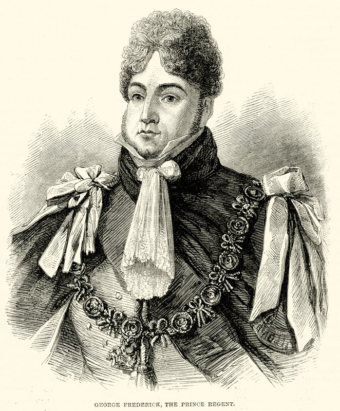 George Frederick, der Prinzregent von English School