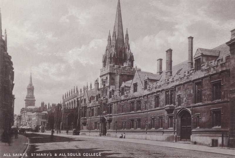All Saints St Marys und All Souls College von English Photographer