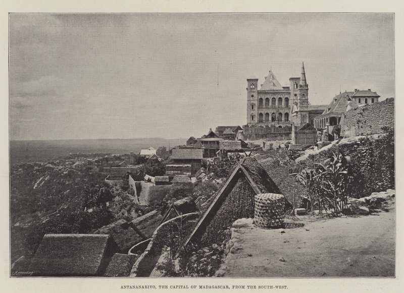 Antananarivo, die Hauptstadt von Madagaskar, vom Südwesten von English Photographer
