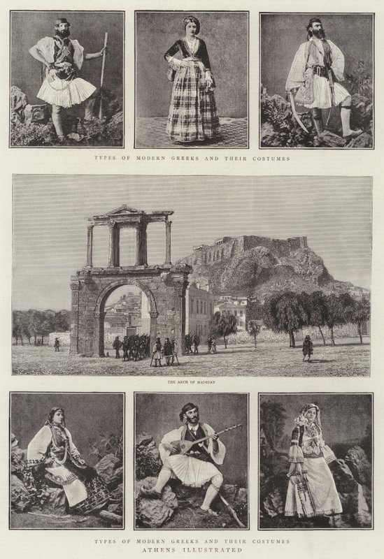 Athen illustriert von English Photographer