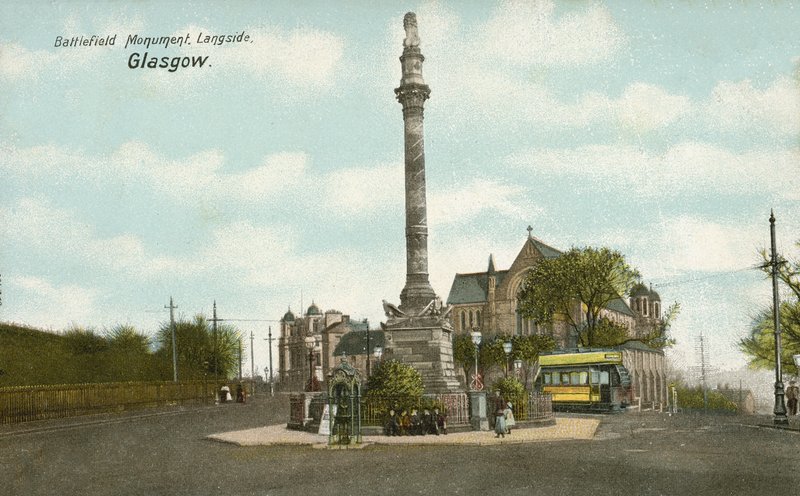 Schlacht von Langside Denkmal, Glasgow von English Photographer