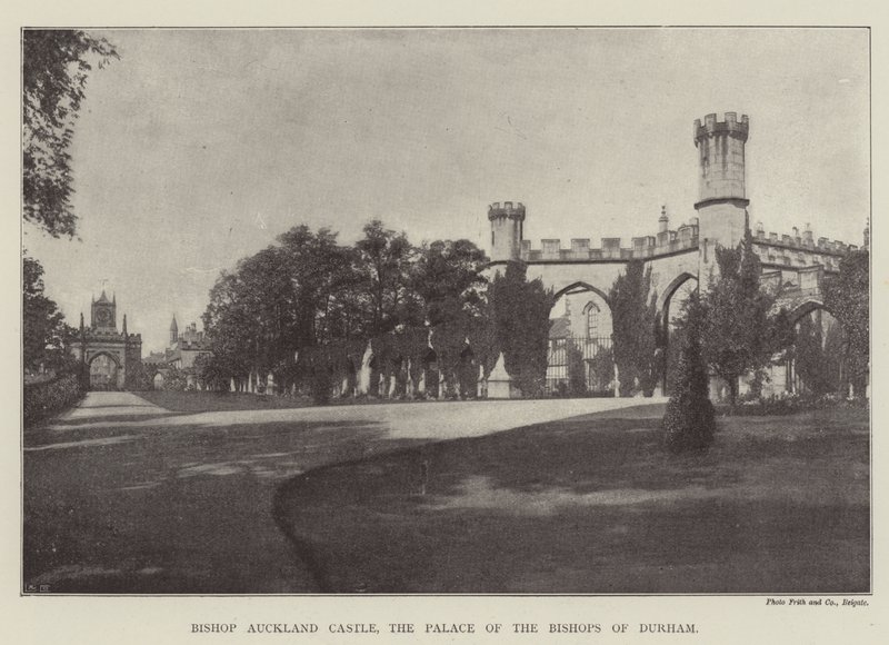 Bishop Auckland Castle, der Palast der Bischöfe von Durham von English Photographer