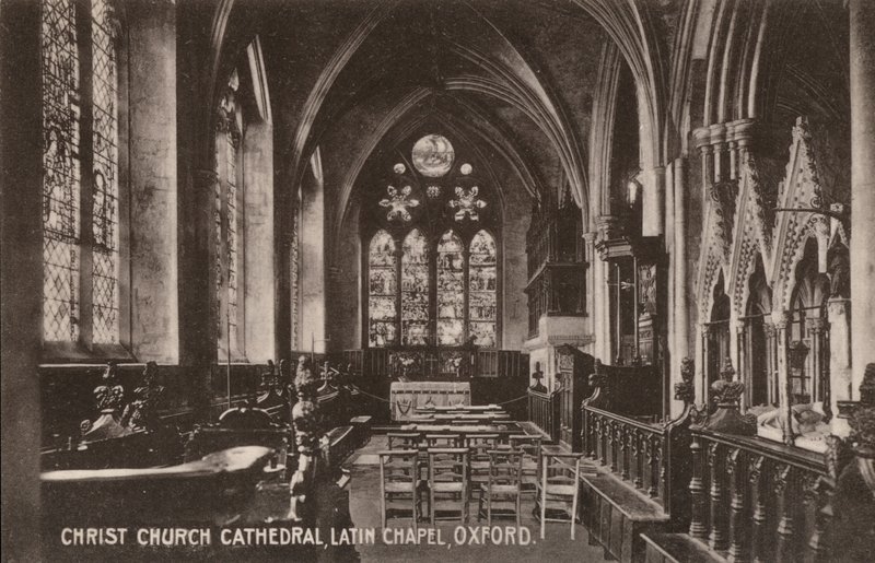 Christ Church Kathedrale, Lateinische Kapelle, Oxford von English Photographer