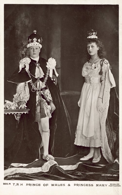 Edward, Prinz von Wales und Mary, Prinzessin Royal von English Photographer