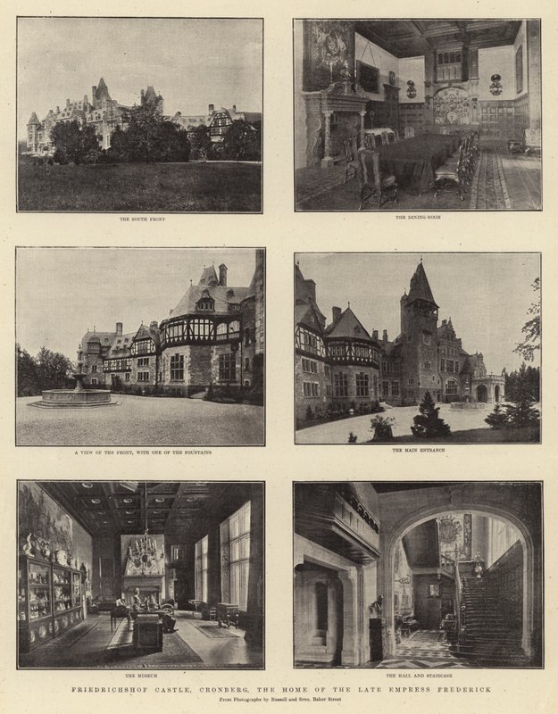 Schloss Friedrichshof, Cronberg, das Zuhause der verstorbenen Kaiserin Friedrich von English Photographer