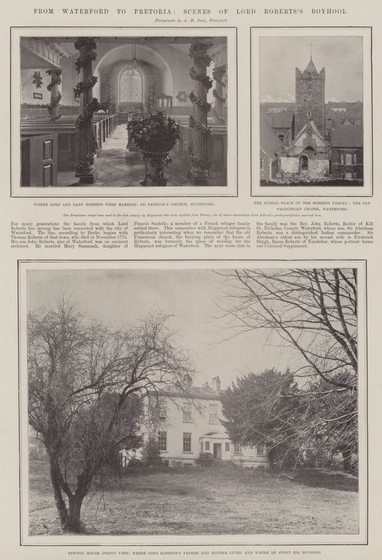 Von Waterford nach Pretoria, Szenen aus Lord Robertss Kindheit von English Photographer