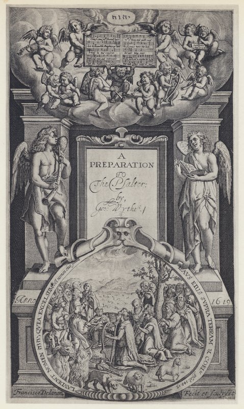 G Wither, Eine Vorbereitung auf den Psalter, N Okes 1619 von English Photographer