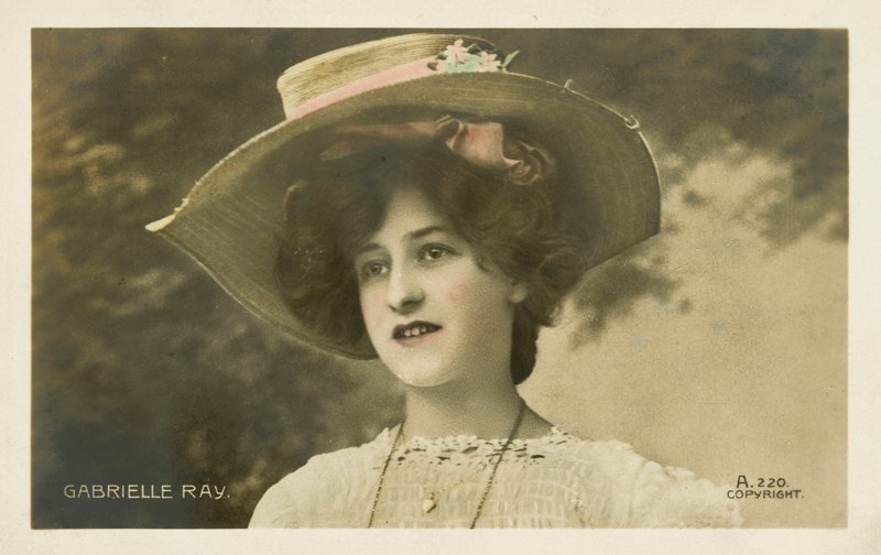 Gabrielle Ray, englische Bühnenschauspielerin von English Photographer