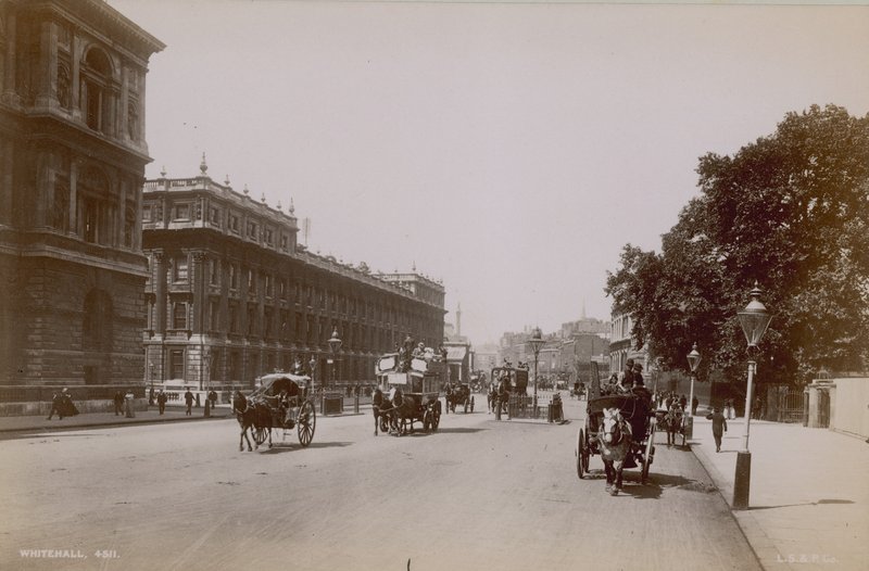 Gesamtansicht von Whitehall von English Photographer