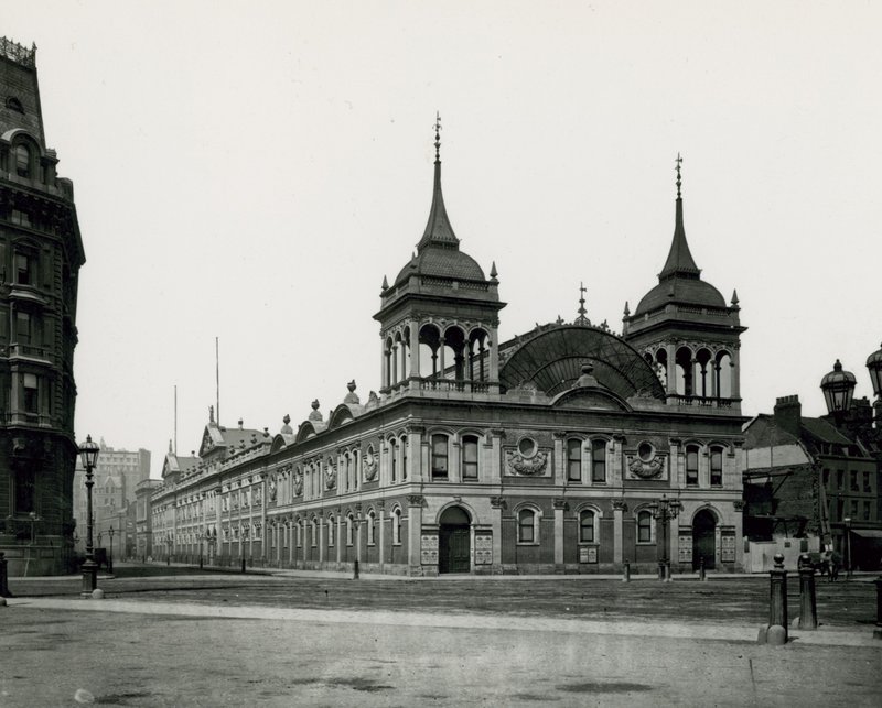 Gesamtansicht des Royal Aquarium von English Photographer