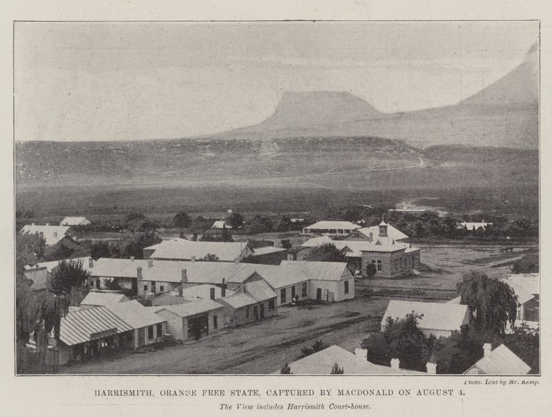 Harrismith, Oranje-Freistaat, von MacDonald am 4. August erobert von English Photographer