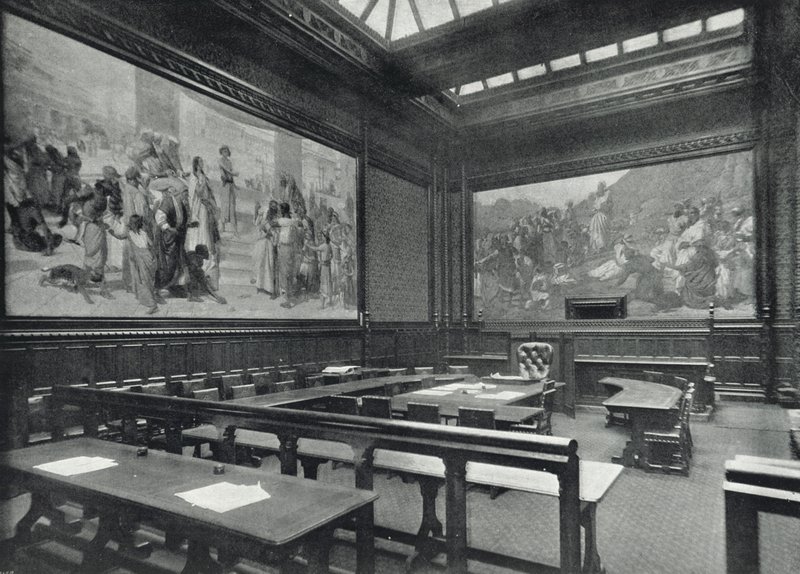 Houses of Parliament, der Moses Room, House of Lords von English Photographer
