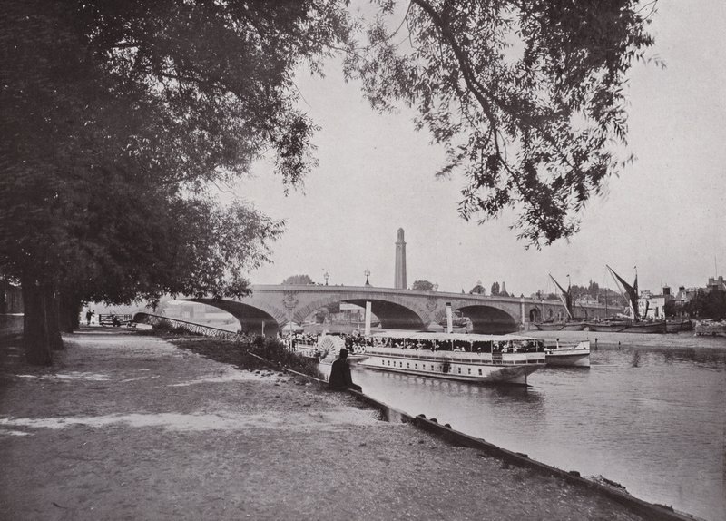 King Edward VII Brücke, Kew von English Photographer