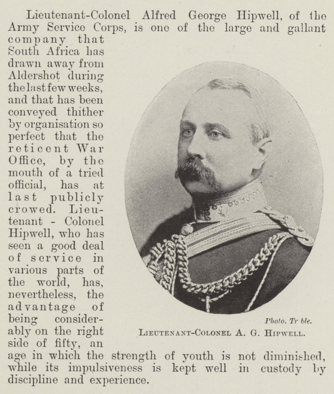 Oberstleutnant A. G. Hipwell von English Photographer