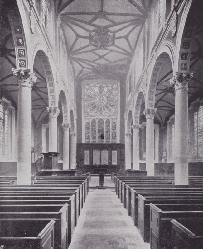Londoner Stadtkirchen: St Katherine Cree von English Photographer