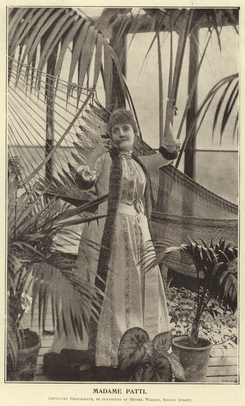 Madame Patti von English Photographer