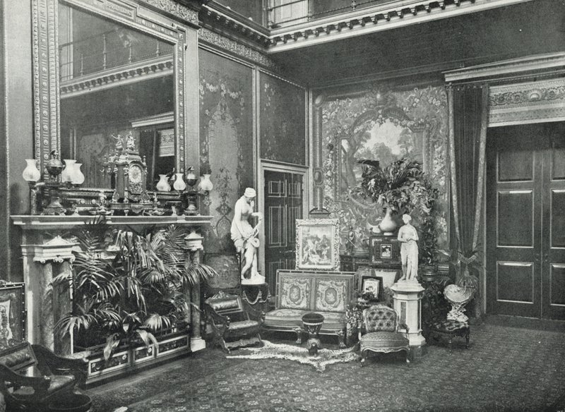Marlborough House, die Eingangshalle von English Photographer