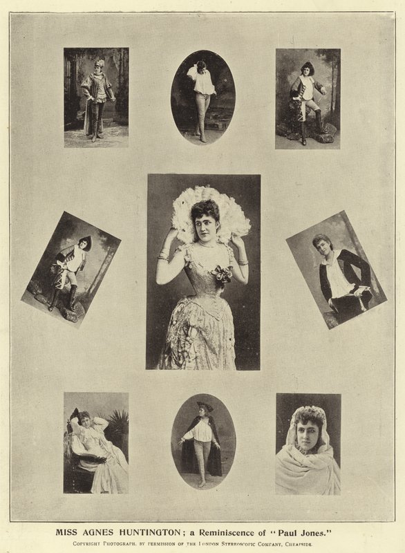 Miss Agnes Huntington: eine Erinnerung an Paul Jones von English Photographer