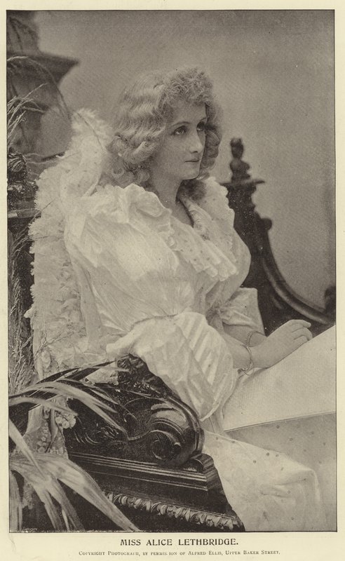 Miss Alice Lethbridge von English Photographer