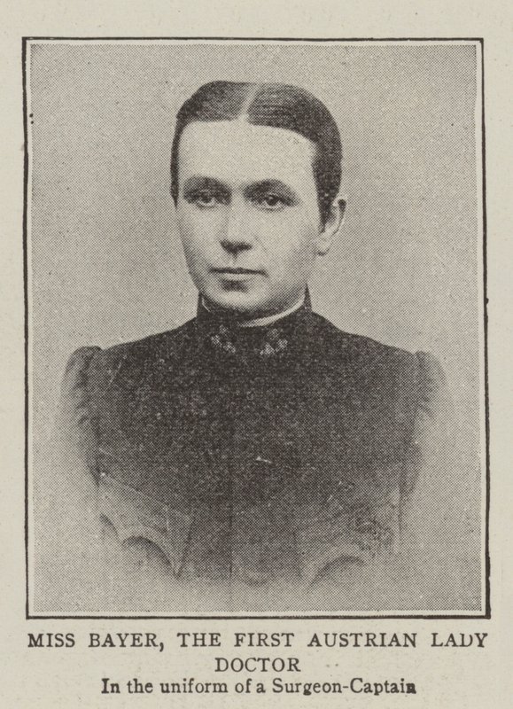 Fräulein Bayer, die erste österreichische Ärztin von English Photographer