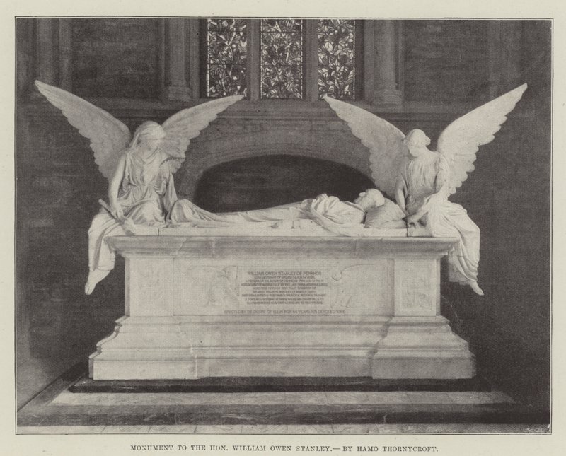 Denkmal für den ehrenwerten William Owen Stanley, von Hamo Thornycroft von English Photographer