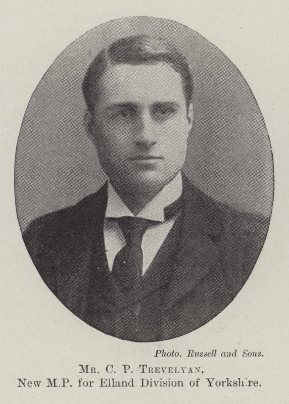 Herr C P Trevelyan, neuer Abgeordneter für die Elland-Division von Yorkshire von English Photographer
