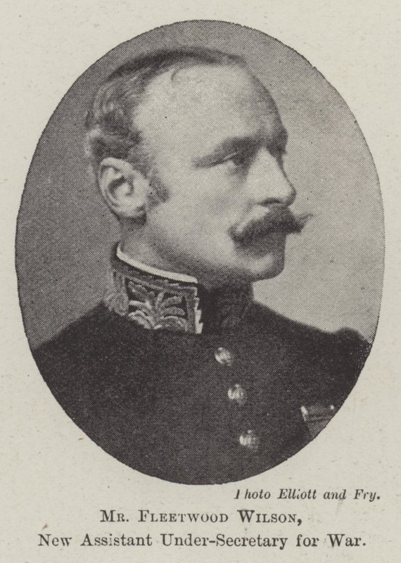 Mr. Fleetwood Wilson, neuer stellvertretender Unterstaatssekretär für Krieg von English Photographer