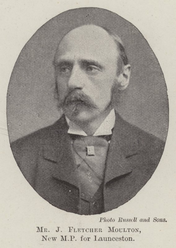 Mr. J. Fletcher Moulton, neuer Abgeordneter für Launceston von English Photographer