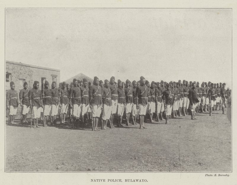 Einheimische Polizei, Bulawayo von English Photographer