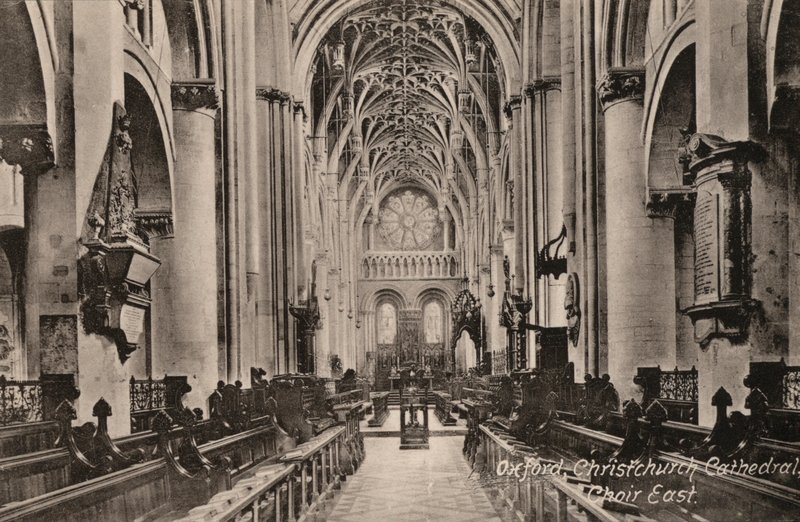 Oxford, Christchurch Kathedrale, Chor Ost von English Photographer