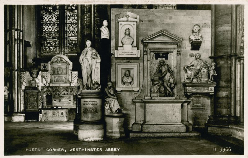 Dichterecke, Westminster Abbey von English Photographer
