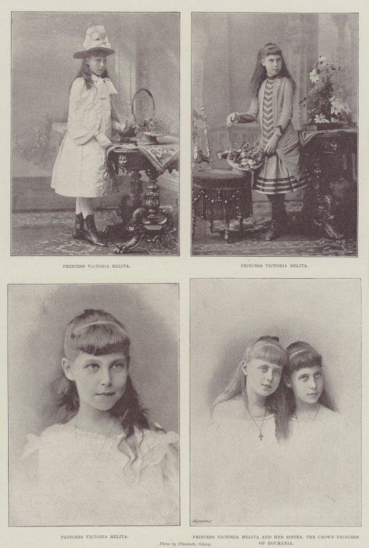 Prinzessin Victoria Melita von Sachsen-Coburg und Gotha von English Photographer