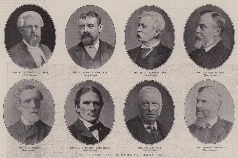 Empfänger von Geburtstagsauszeichnungen von English Photographer
