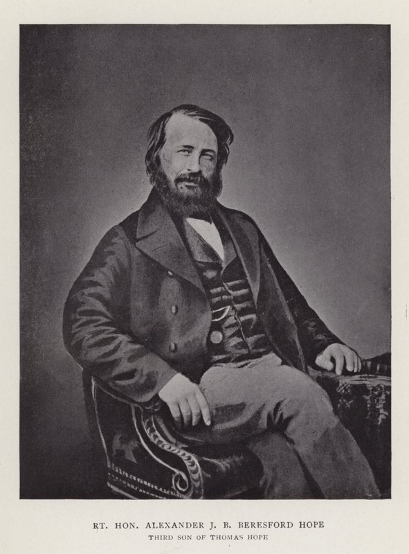 Der ehrenwerte Alexander J. B. Beresford Hope, dritter Sohn von Thomas Hope von English Photographer