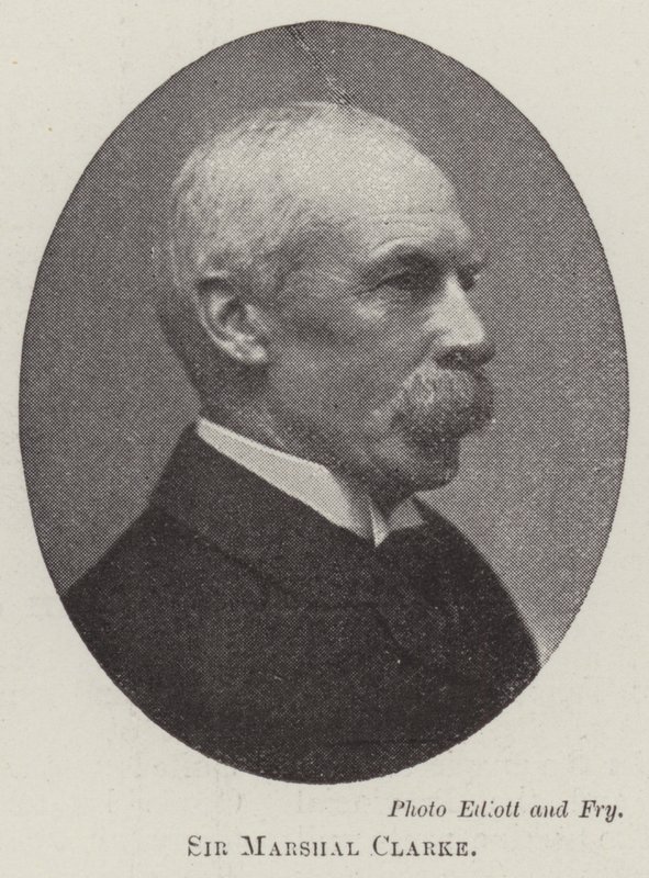Sir Marshal Clarke von English Photographer