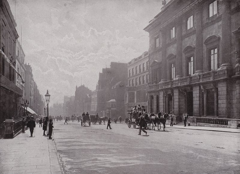 St. Jamess Street, Piccadilly, nach Süden von English Photographer