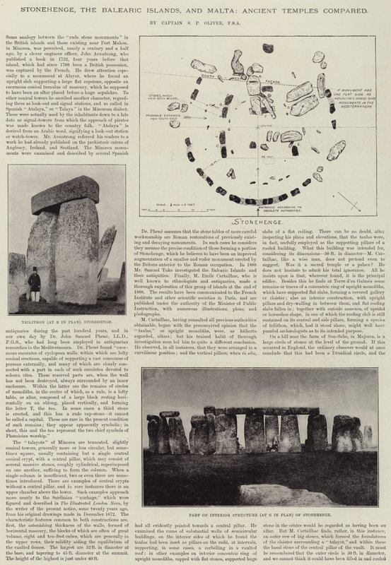 Stonehenge, die Balearen und Malta, alte Tempel verglichen von English Photographer