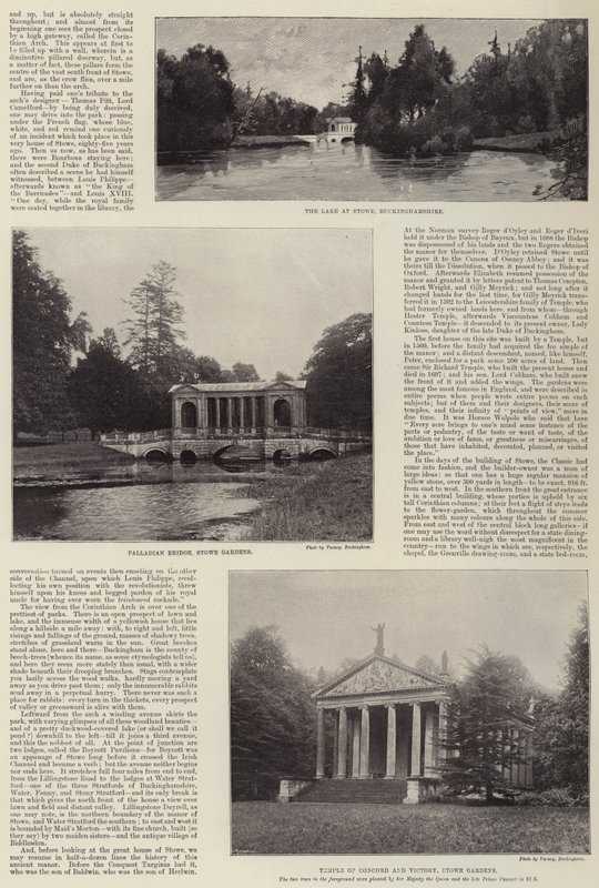 Stowe Haus in Buckinghamshire von English Photographer