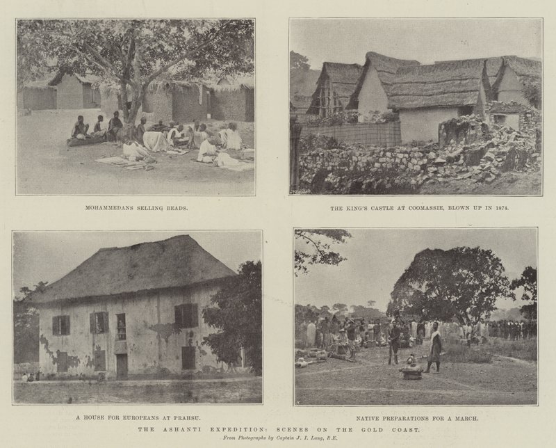Die Ashanti-Expedition, Szenen an der Goldküste von English Photographer