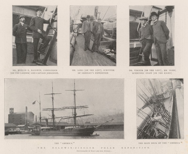 Die Baldwin-Ziegler-Polarexpedition von English Photographer