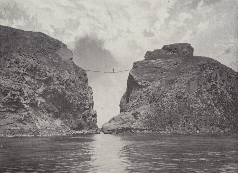 Die Brücke, Carrick-a-rede von English Photographer