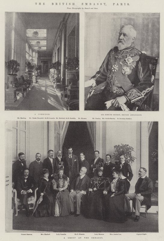 Die britische Botschaft, Paris von English Photographer